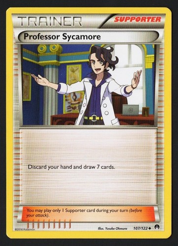 Professor Sycamore 107/122 XY BREAKpoint 2016 - Pokémon TCG