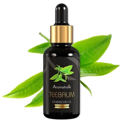 AROMAHOLIK Teebaumöl BIO 100% naturrein Ätherische Öle für Diffuser Tea Tree Essential Oils