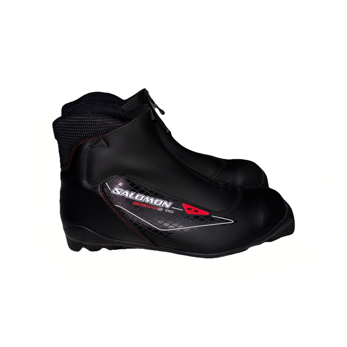 SALOMON ESCAPE 5 TR NORDIC CROSS COUNTRY SKI BOOTS BLACK MENS SIZE
