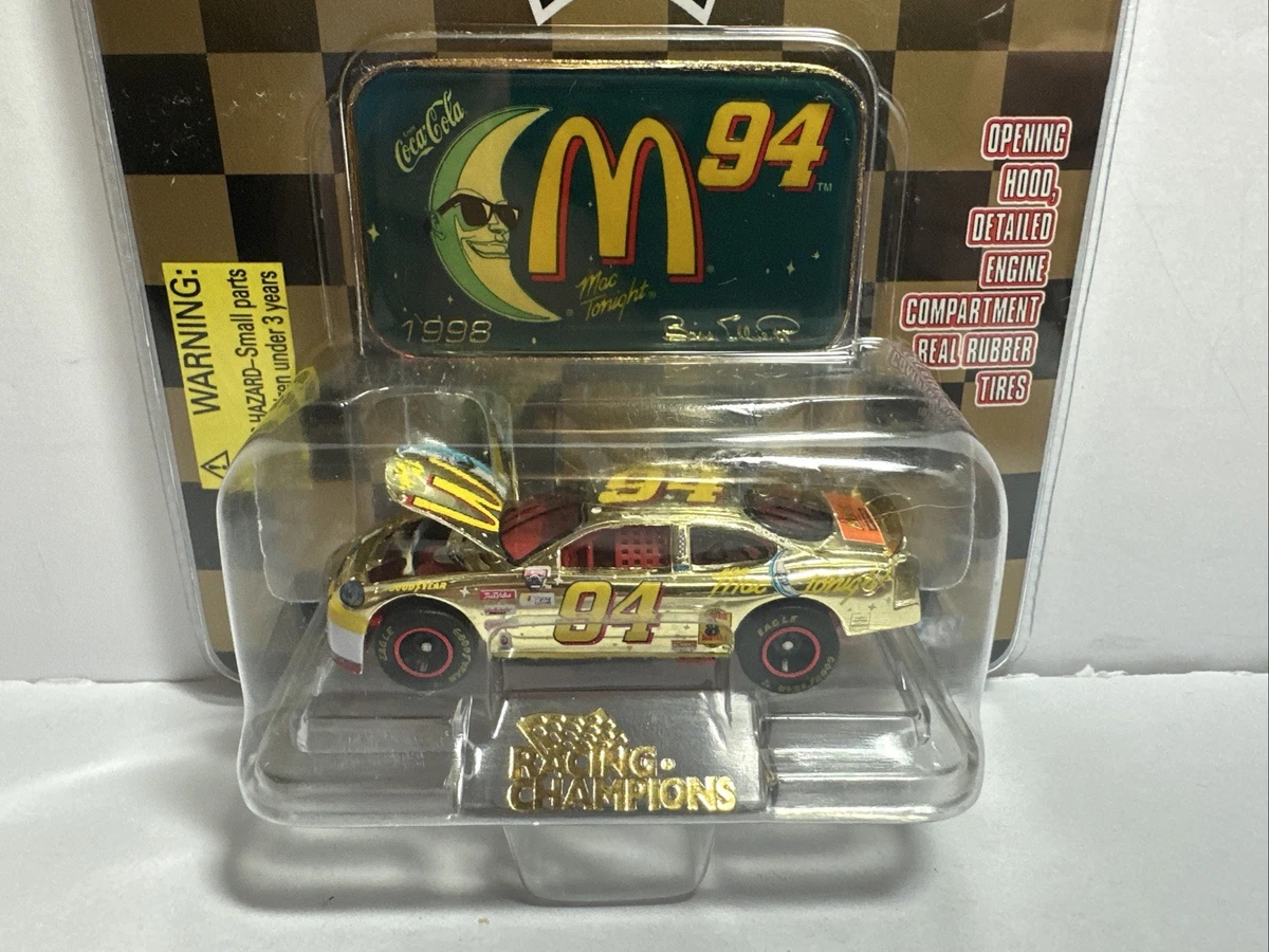 25+ Racing Champions Diecast Racing Cars Gold 1998 Vehicle Year
