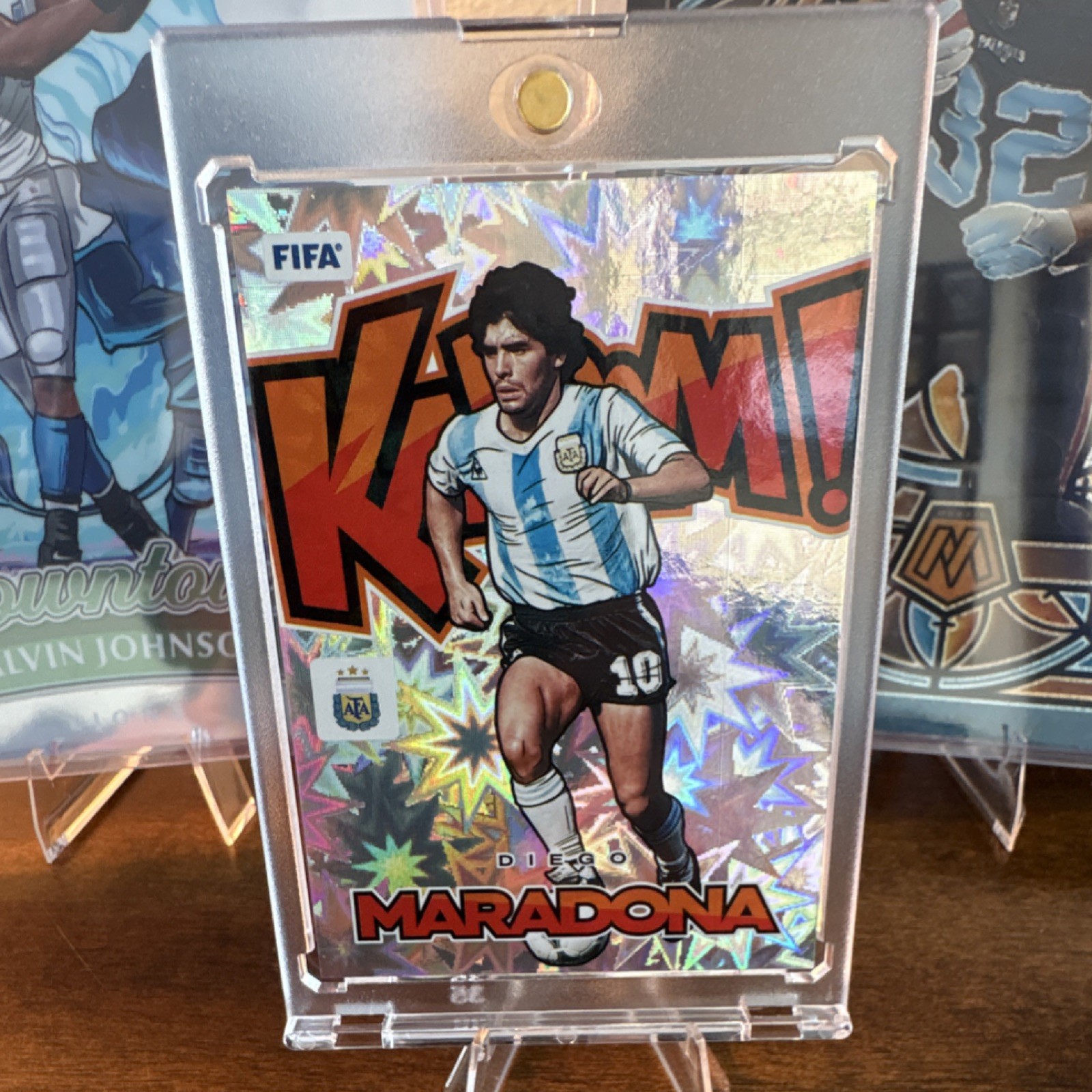 2024-25 Panini Donruss FIFA Kaboom Diego Maradona #24 Argentina Soccer