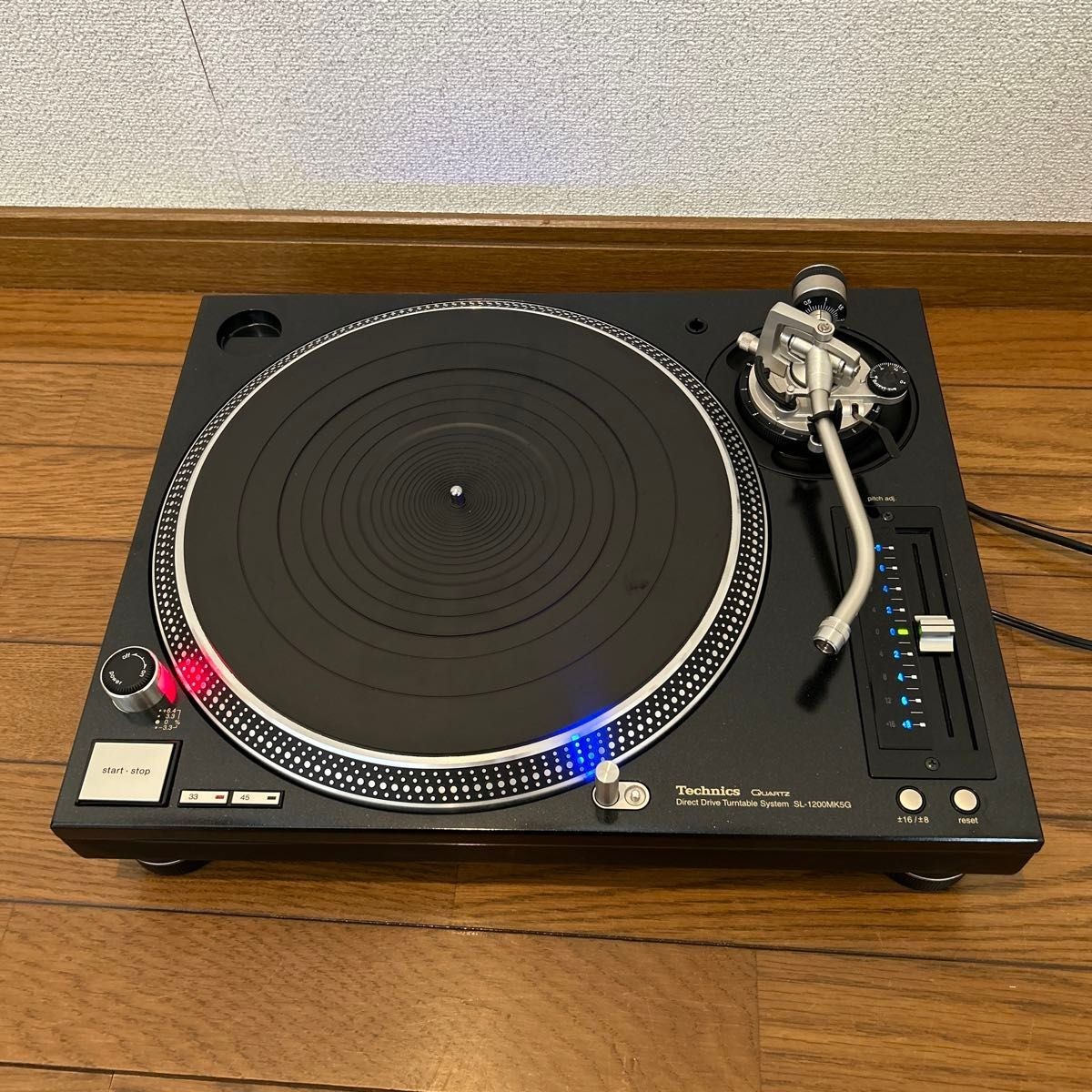 Technics SL-1200MK5G Direct Drive Turntable Quartz Pitch