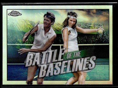 2021 Topps Chrome Battle Of The Baselines Refractor #BB-5 Court Casals