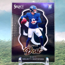 2025 Panini Select Jaxson Dart Select Certified Rookies #17 (RC) CG27