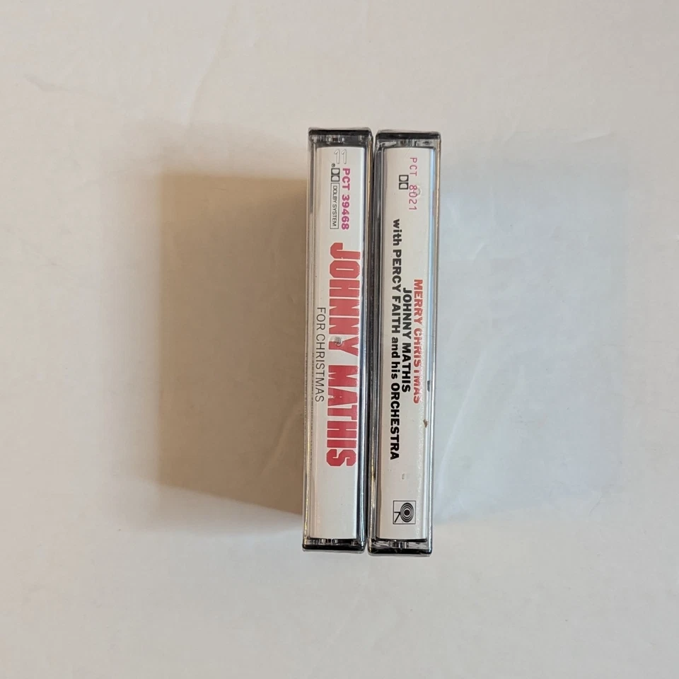 Johnny Mathis Merry Christmas Cassette Tapes. New, Sealed - Image 3 of 4