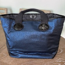 Vivienne Westwood Vintage Handbag Blue Glitter NWT