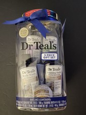 Dr Teal's 5-Piece Relax Bath Gift Set Coconut Fragrance