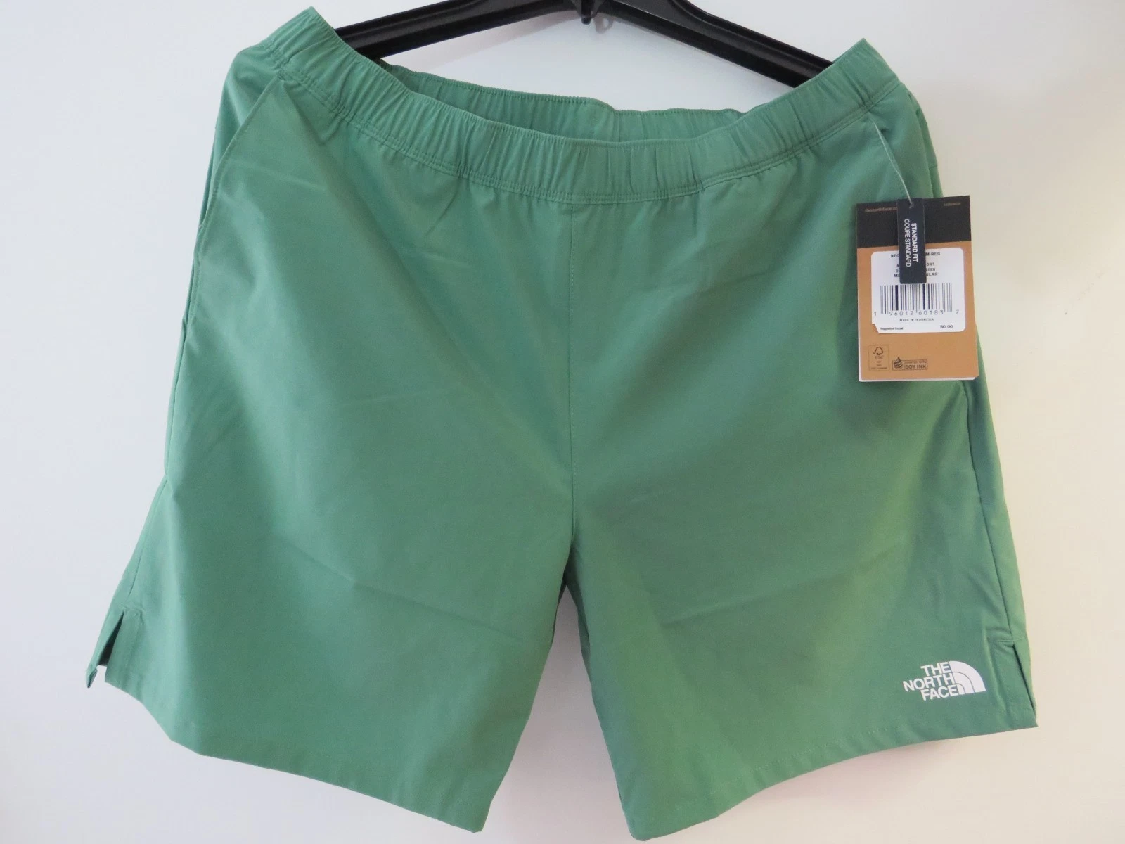 NWT Mens S-M-L-XL The North Face Wander Running Hiking Active Shorts Green
Opens in a new window or
