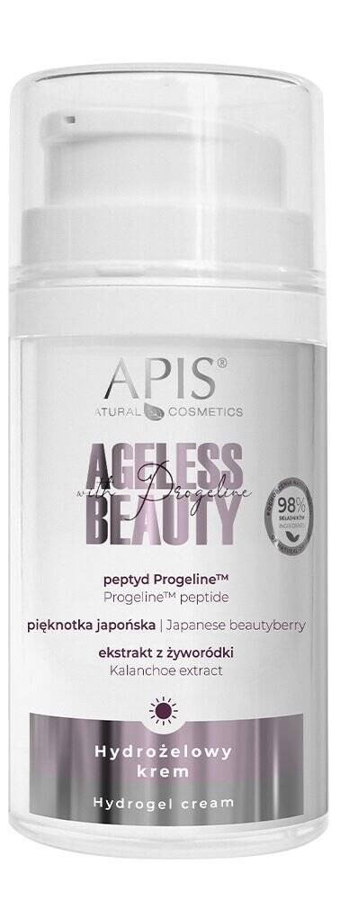 Apis Ageless Beauty Hydrogel Day Cream Progelin Rose Water 50ml