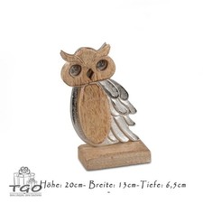 Formano Deko Katze Katzenpaar Eulen Eulenpaar auf Sockel
