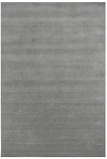 Gray Solid Hand-Loomed 6X9 Gabbeh Wool Rug Oriental Home Decor Carpet