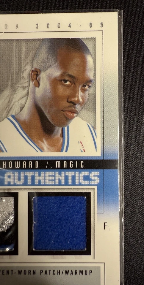 2004-05 E-XL - Court Authentics Dwight Howard #CA-DH Patch Numbered 9/44 - Image 3 of 4