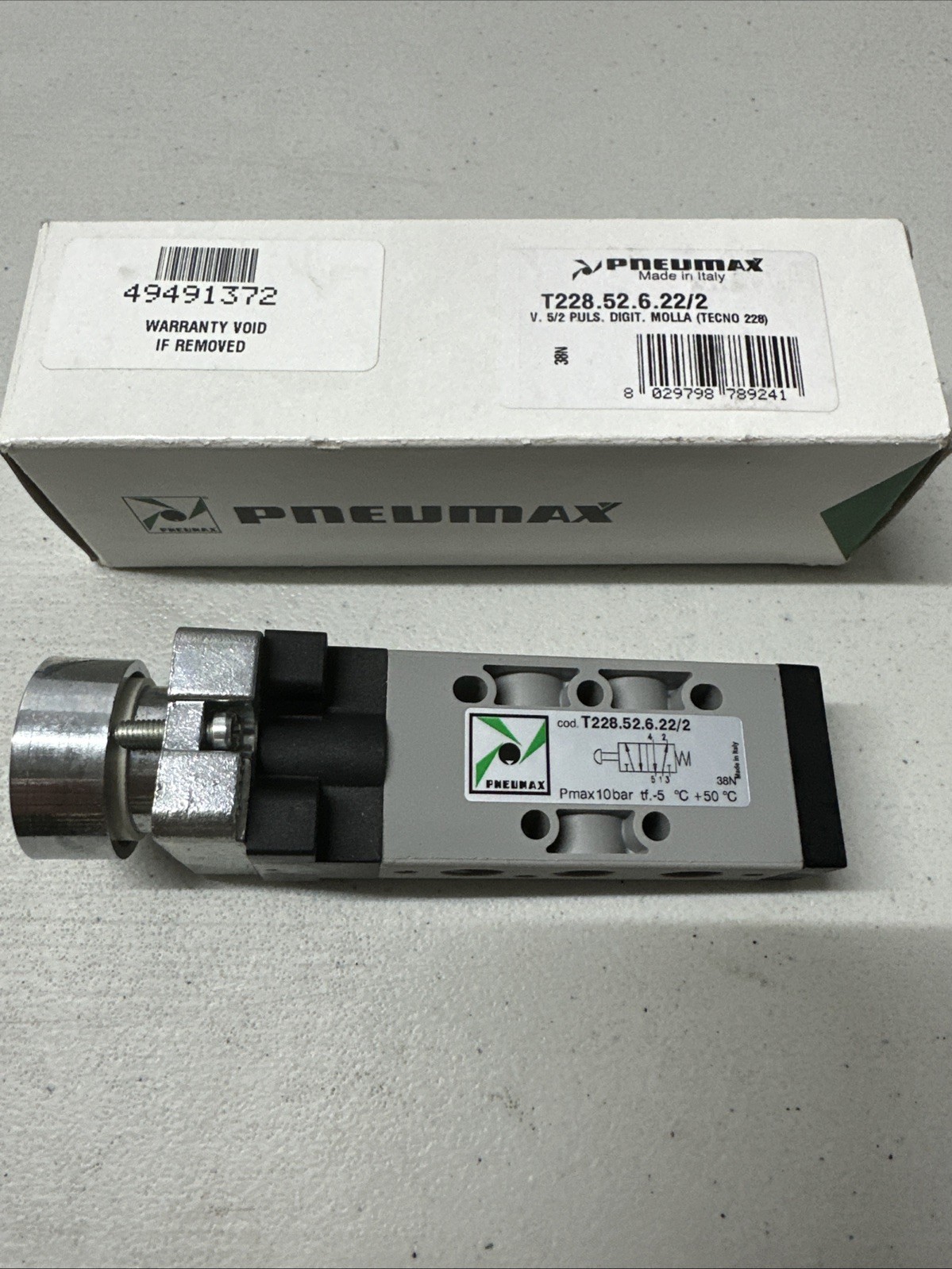 PNEUMAX T228.52.6.22/2 / T228526222 (BRAND NEW)