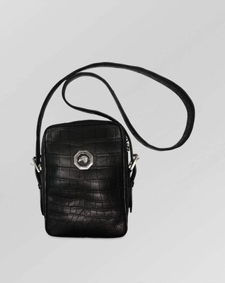 Stefano Ricci Crocodile Leather Mini Crossbody Messenger Bag