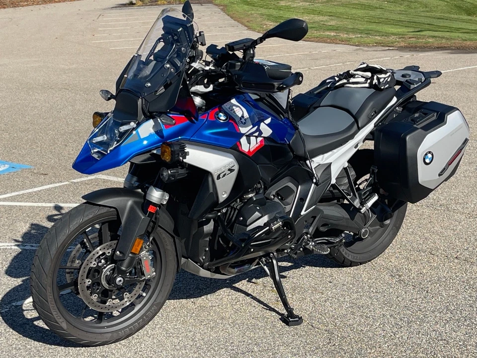 Almohadilla N5 para BMW R1300GS soporte lateral ampliador y antideslizante/deslizante Foto 2 de 4