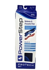 PowerStep ProTech Met Relieve Pain Full Length Orthotic Insoles - M 10-10.5/W 12