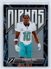 Tyreek Hill 2024 Panini Zenith Football Alphas Prizm Case Hit Miami Dolphins #17