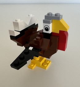 LEGO 40033 Seasonal Turkey Complete w/Instructions, Pre-Owned, Nearly New