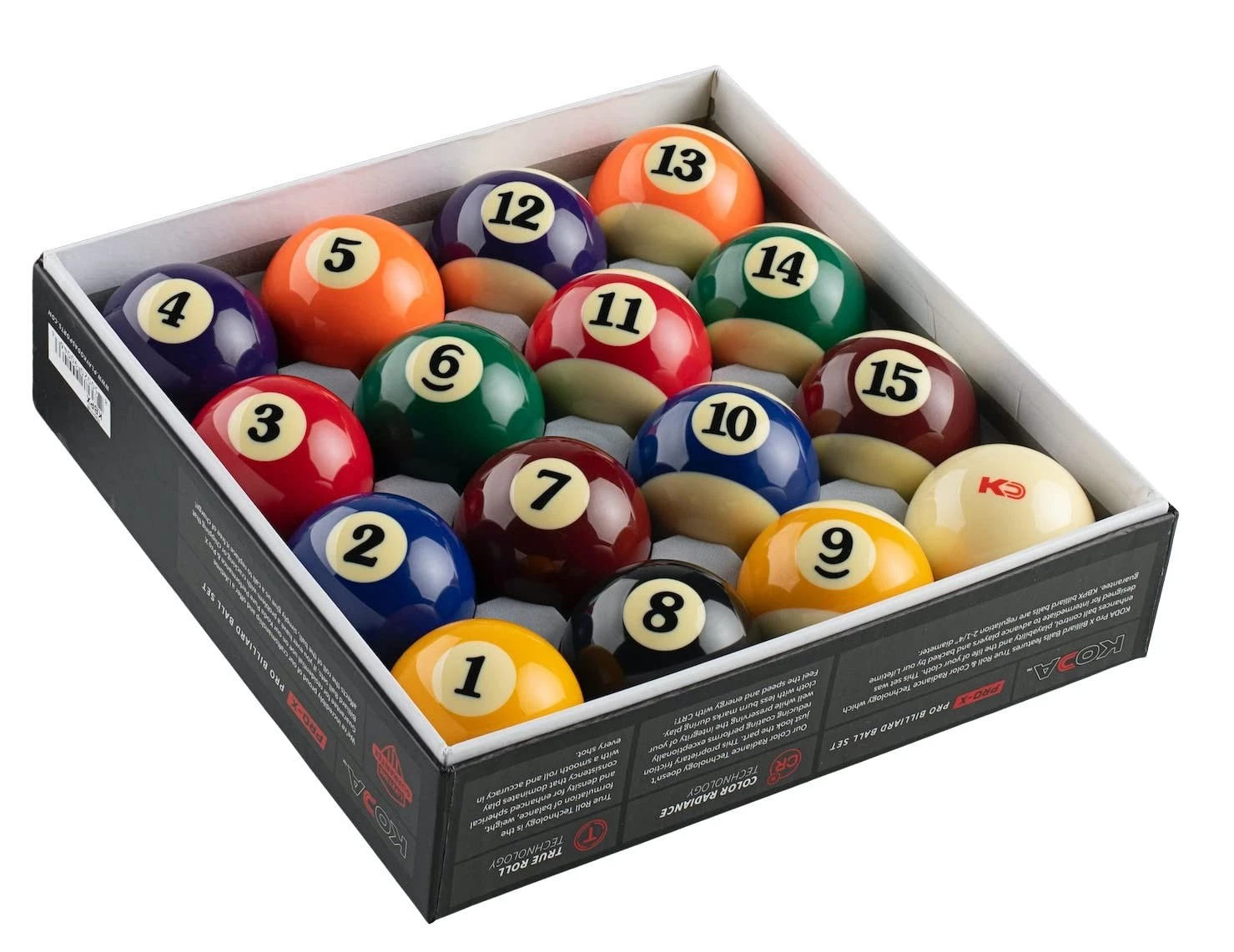 Koda Sports Pro X Billiard Ball Set