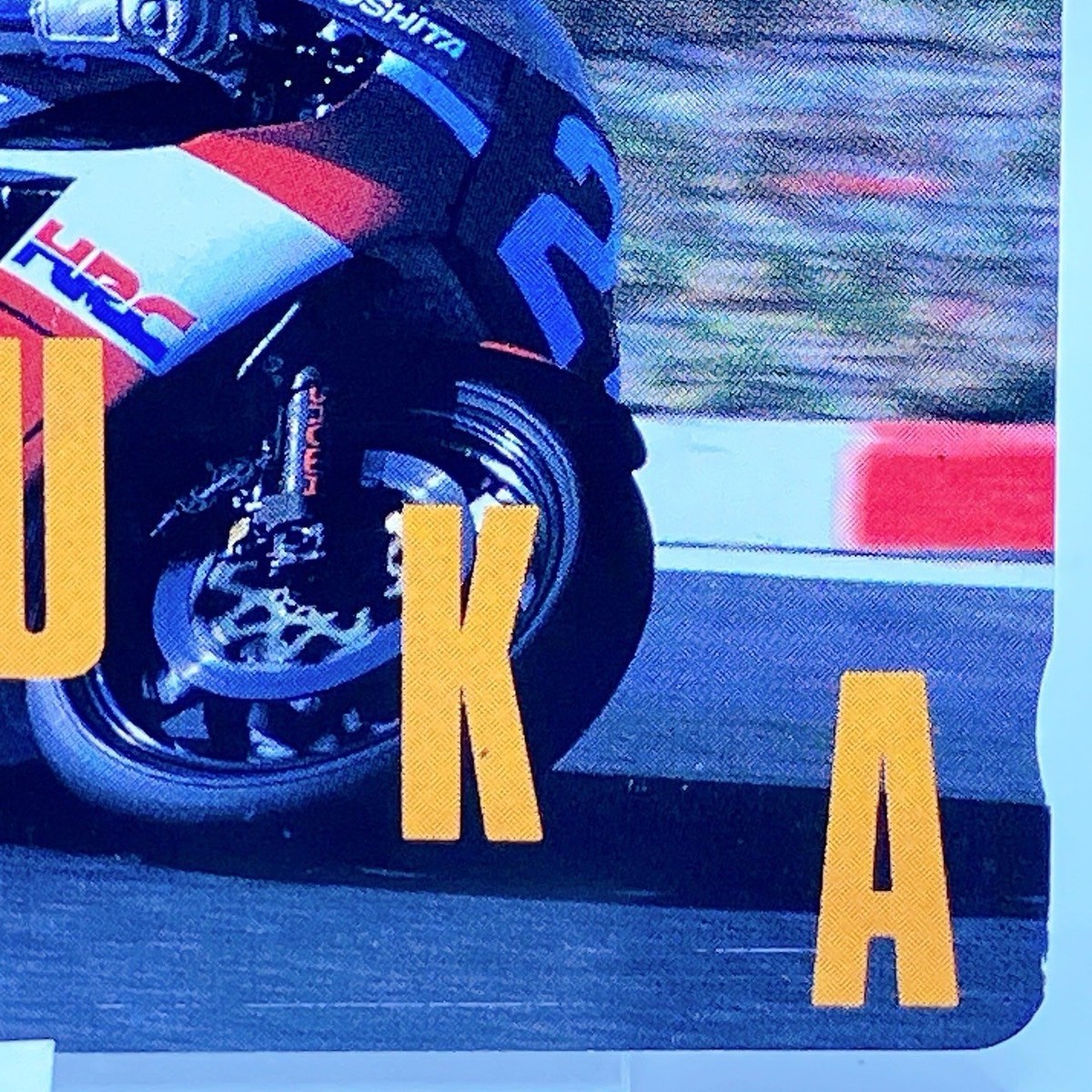 90s Suzuka Race Bike NTT Telephone Card Vintage Retro Japan