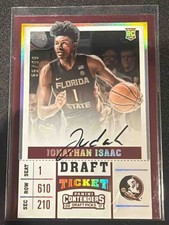Jonathan Isaac /99 ROOKIE AUTO 2017 Panini Contenders #59 Draft Ticket (RC)