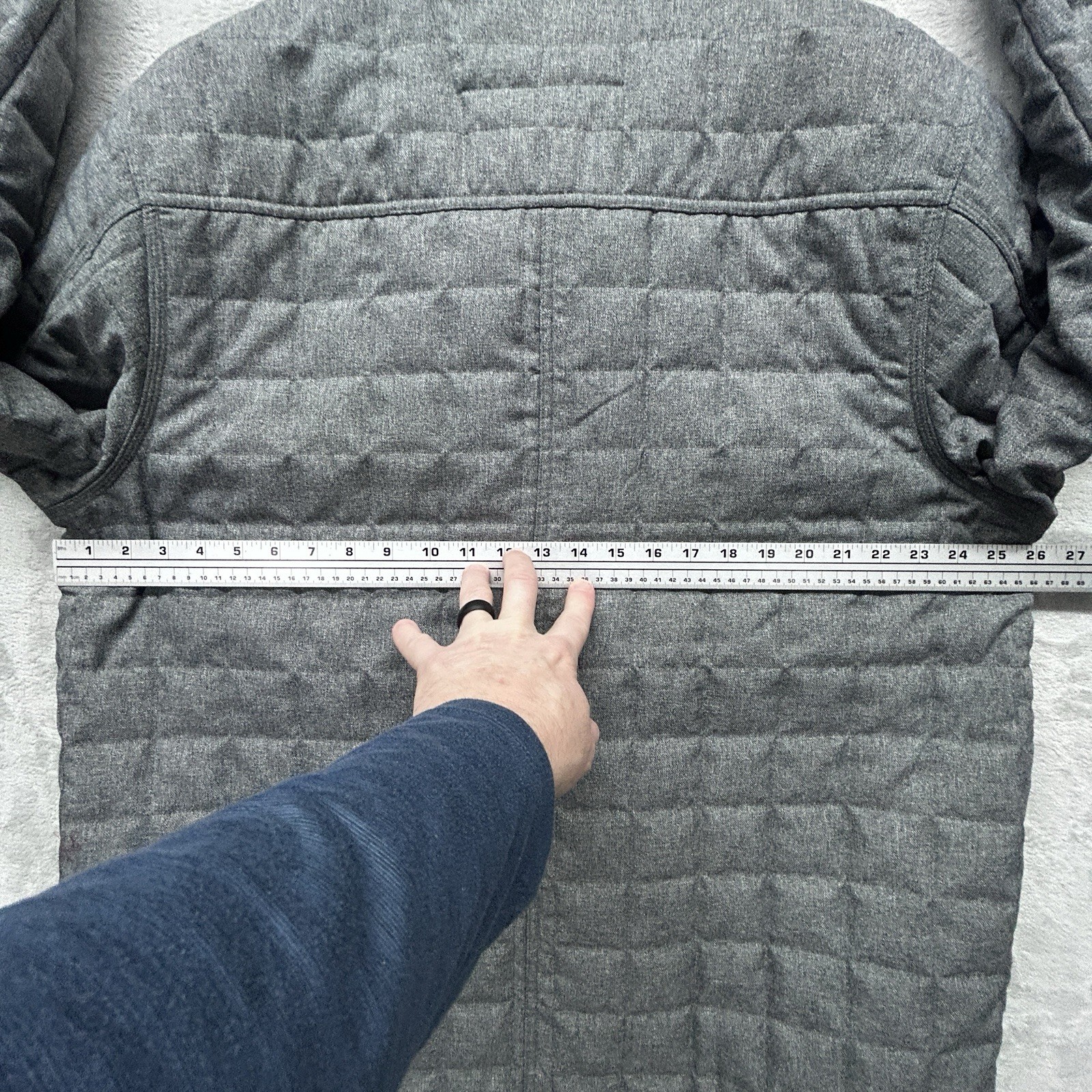 Snap-on Tools Quilted Full Button Jacket Men's XL… - image 9