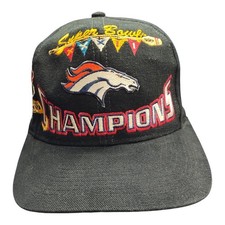 NFL Denver Broncos Super Bowl Champions Football Cap One Size Multi Snapback