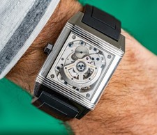 Jaeger-LeCoultre Reverso Black Dial Men's Watch - 230.8.77/Q7008120