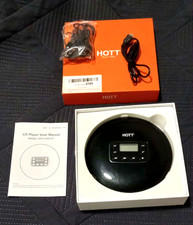 HOTT CD711T Bluetooth Rechargeable Portable CD Player Free Shipping