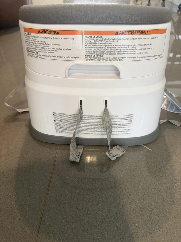 Ingenuity Baby Base 2-in-1 Seat Booster Feeding Chair Toddler Preowned - Image 4 of 4