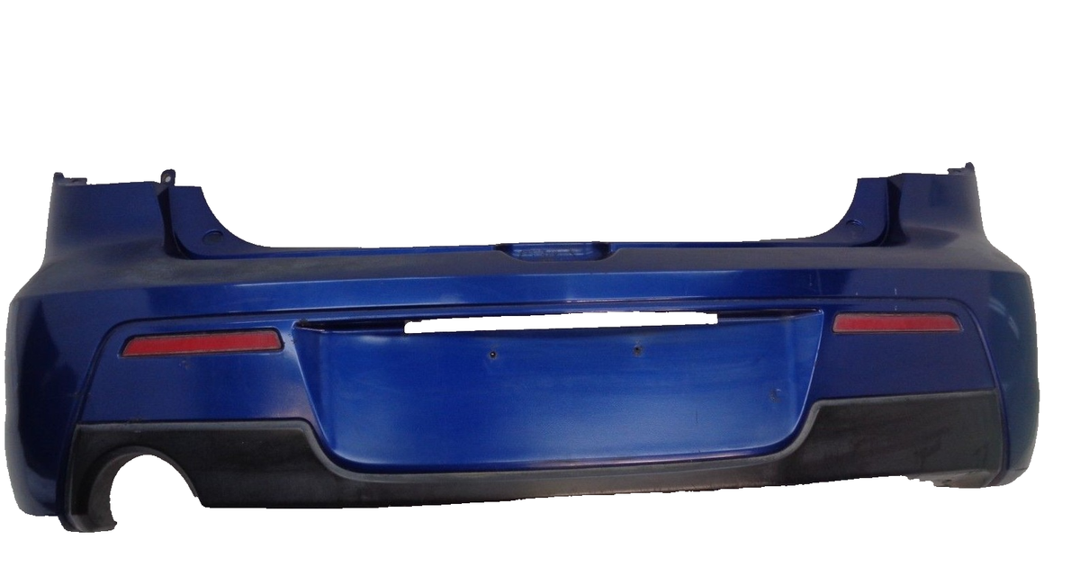 2004-2006 Mazda 3 Hatchback Rear Bumper Cover Blue 15-8505 OEM