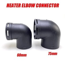 Air Vent Outlet Diesel Heater Ducting L Piece Elbow 60mm 75mm