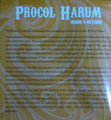 Procol Harum - Insideoutside - The Very Best Of Live In The Studio - O16227z - Picture 7 of 16