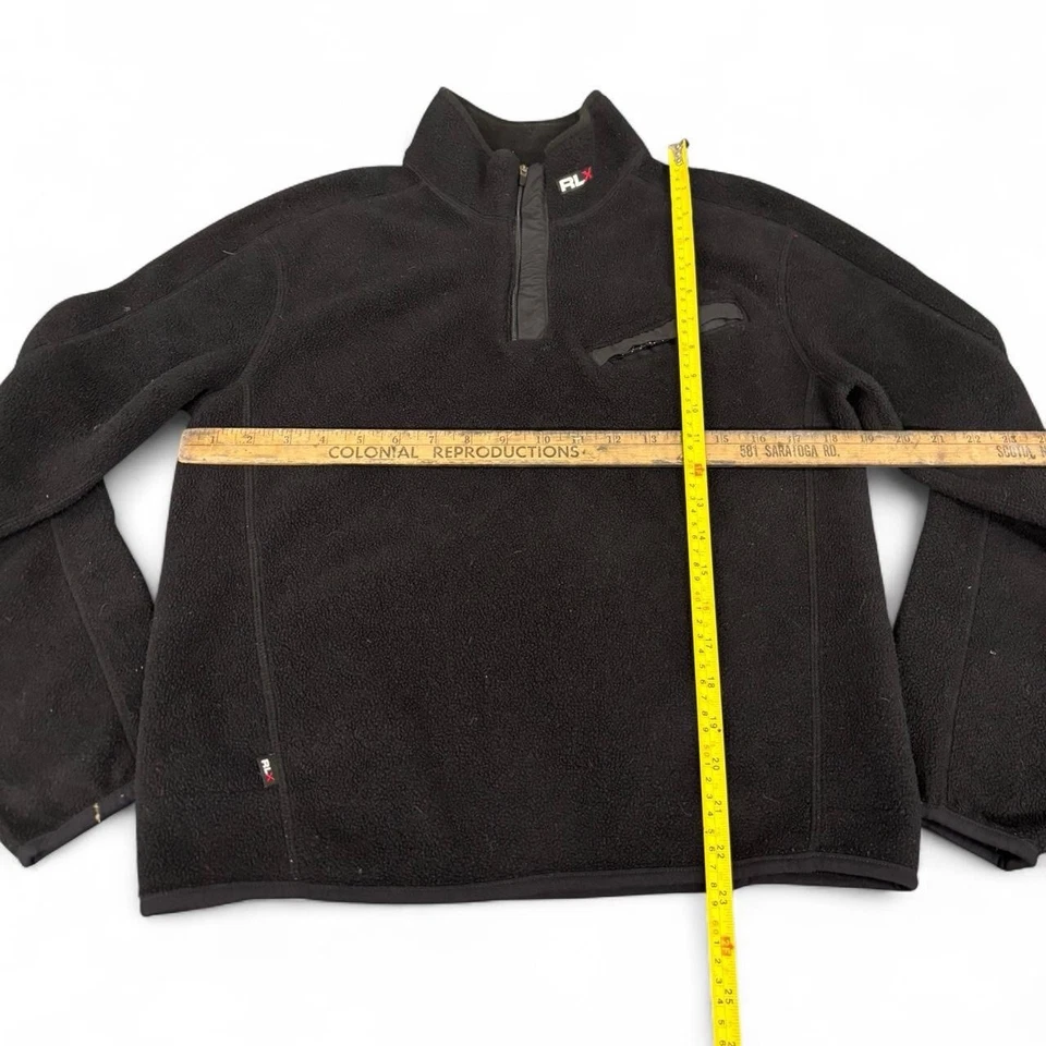 RLX Polo Sport флис четверть молнии пуловер размер XS - Изображение 4 из 4