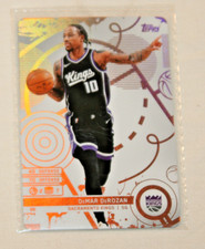 DEMAR DEROZAN 2025 TOPPS MATCH ATTAX WHITE #96 SACRAMENTO KINGS