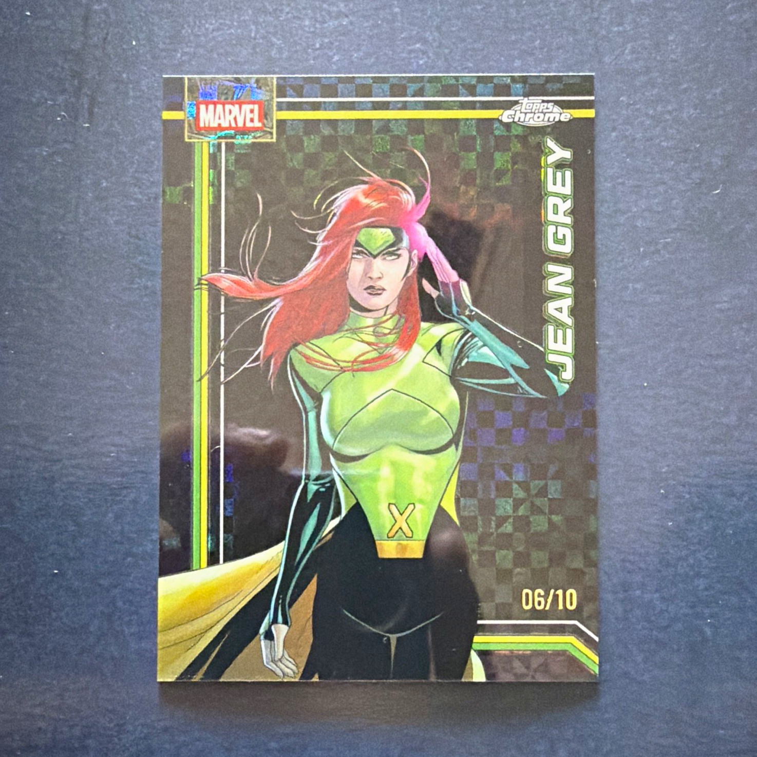Topps Chrome Marvel X-Men Jean Grey #059 Serial Numbered 06/10