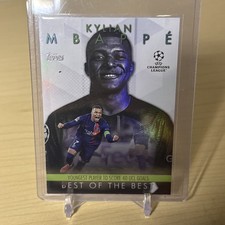 2023-24 Topps UEFA Club Competitions - Best of the Best Kylian Mbappe #BM-8