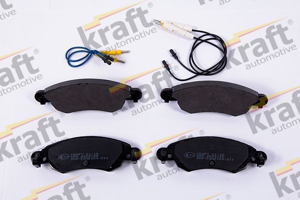Kraft Automotive Bremsbelagsatz, Scheibenbremse FüR CitroËN-image