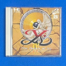 PC Engine Ys IV Dawn Y Japan 2w