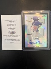 2020 Leaf Perfect Game All-American Classic Metal Black 1/1 Proof Jay Allen Auto