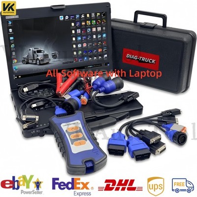 Diesel Laptops for Nexiq USB Link 3 with Repair Information All Software +CF53