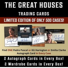 Rittenhouse Game of Thrones The Great Houses Factory Sealed 20 Box Case - Pascal