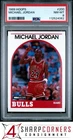 1989 HOOPS #200 MICHAEL JORDAN BULLS HOF PSA 8