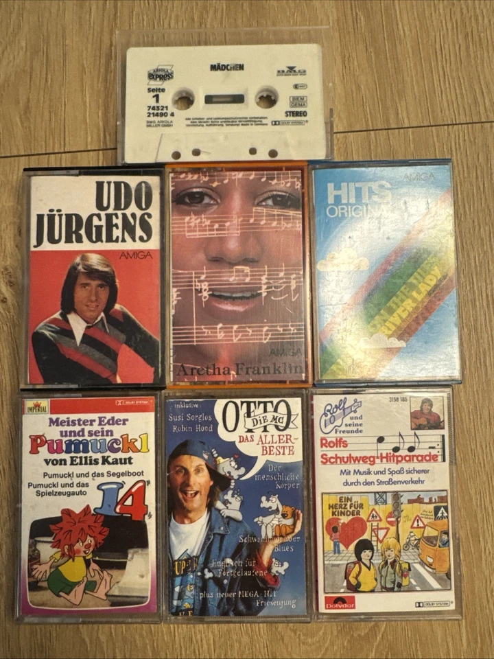Diverse MC - 7 Stück - Aretha Franklin, Udo Jürgens, Otto - BMG, Amiga - DDR - Bild 2 von 4