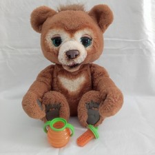 🐻 Peluche Interactive Cubby L'ours Curieux Ourson Très Doux Fur Real