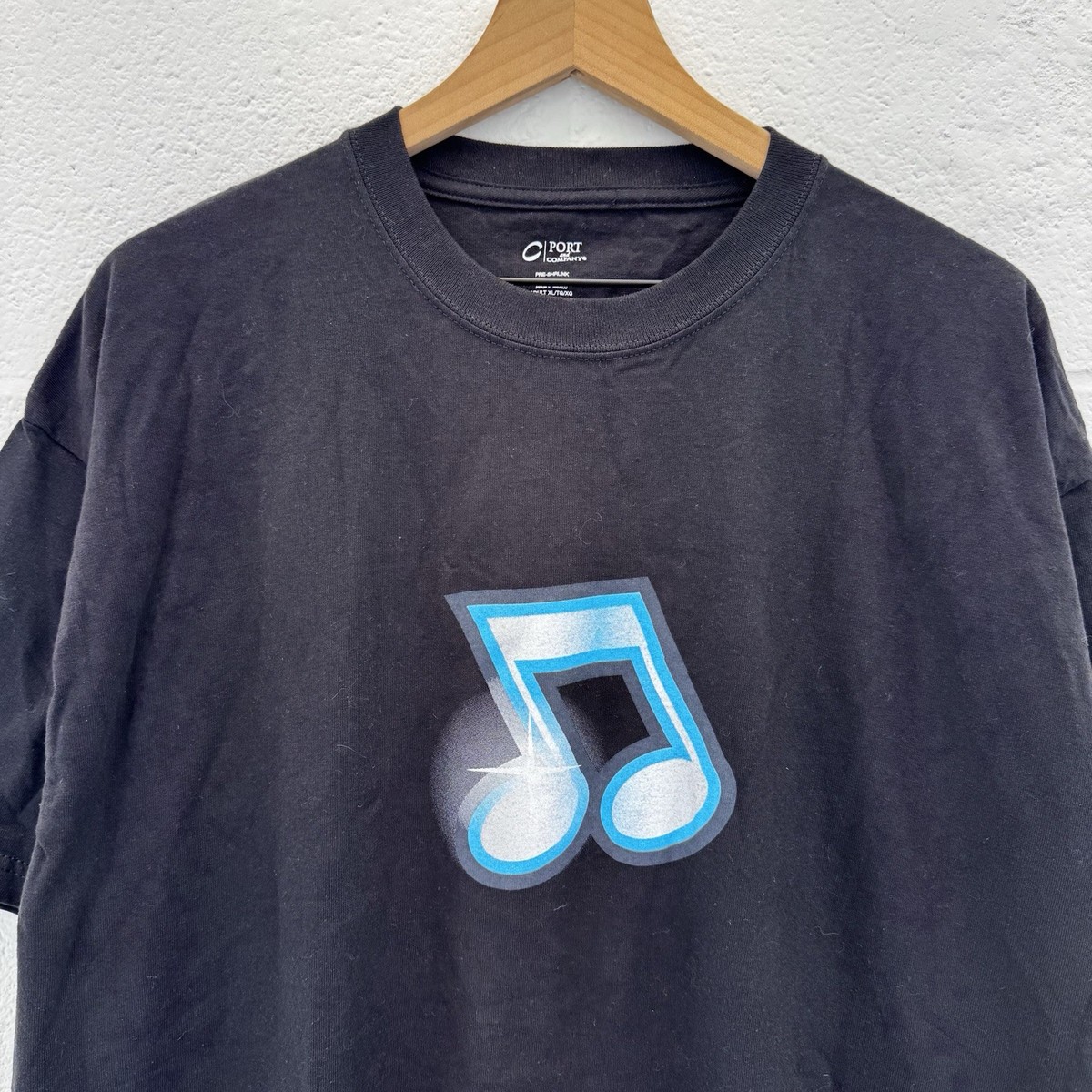 Konami Video Game Tee Around the Clock iTunes Music Frutiger Shirt XL Vintage View 2