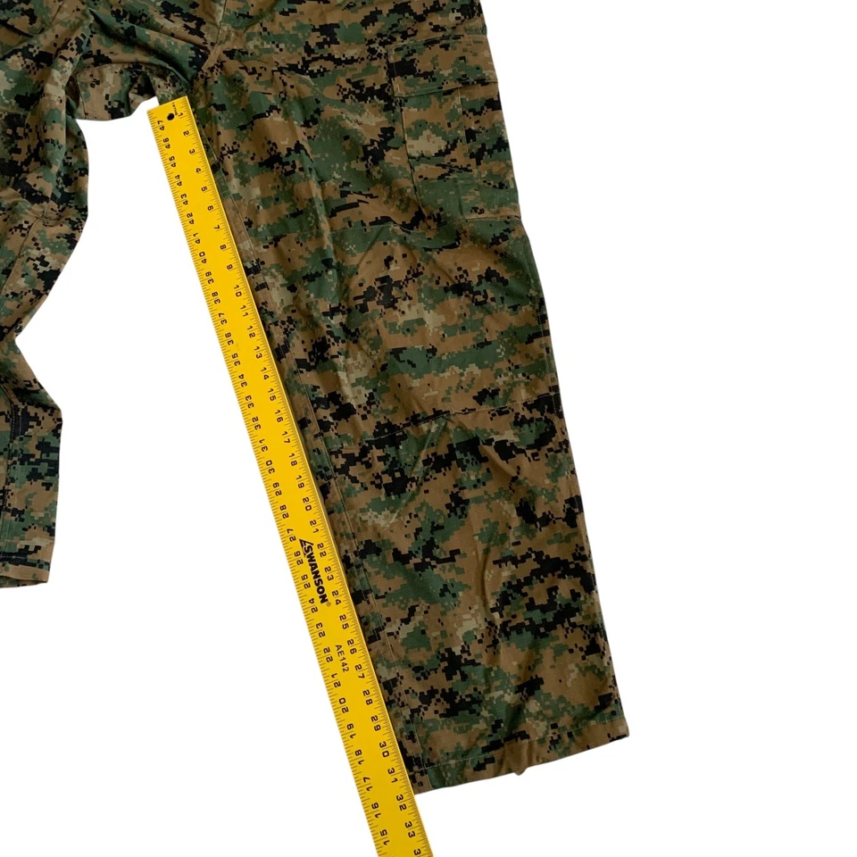 Pantalones utilitarios tácticos de carga TruSpec para hombre talla L regular digital Woodland camuflados BDU Foto 4 de 4