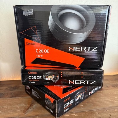 HERTZ C26 OE Cento Series 1'' (26mm) Tetolon Dome Tweeters w/ Neodymium Magnets