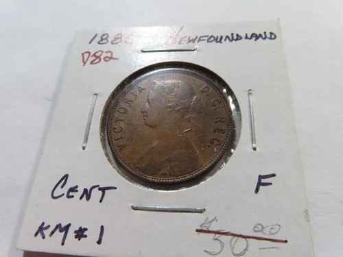 1885 Canada Large Cent — photo from another recent sale