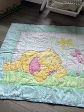 Winnie The Pooh Baby Comforter Quilt Vintage 1996 Puffy